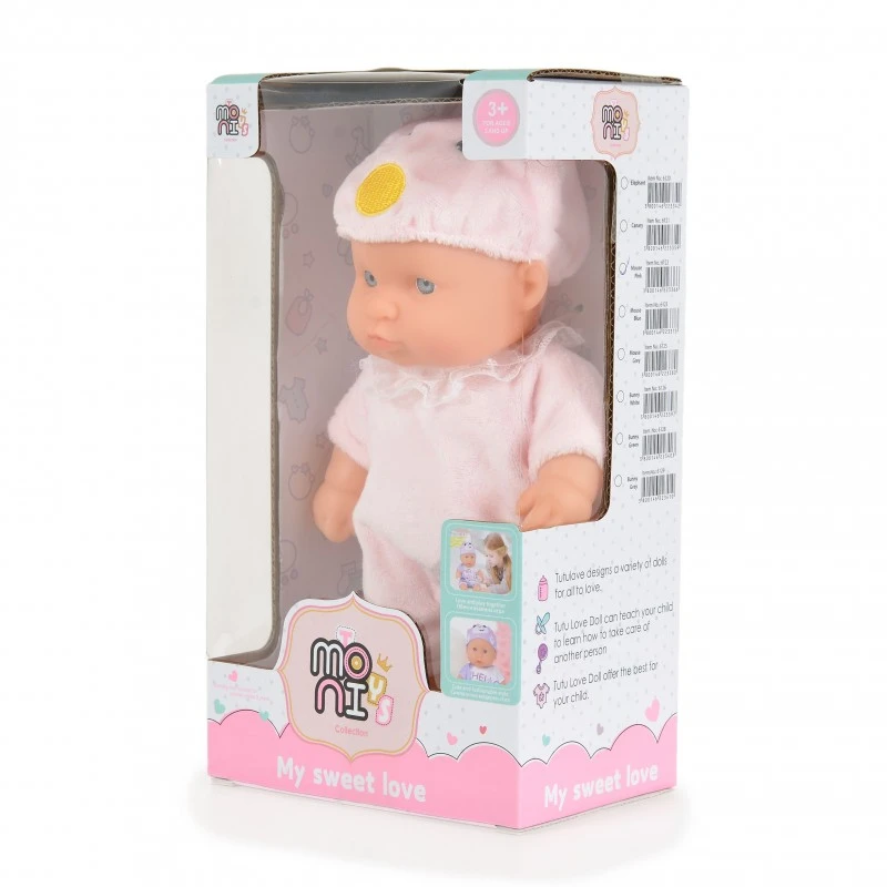 Moni Toys Кукла 20cm Mouse Pink 6122