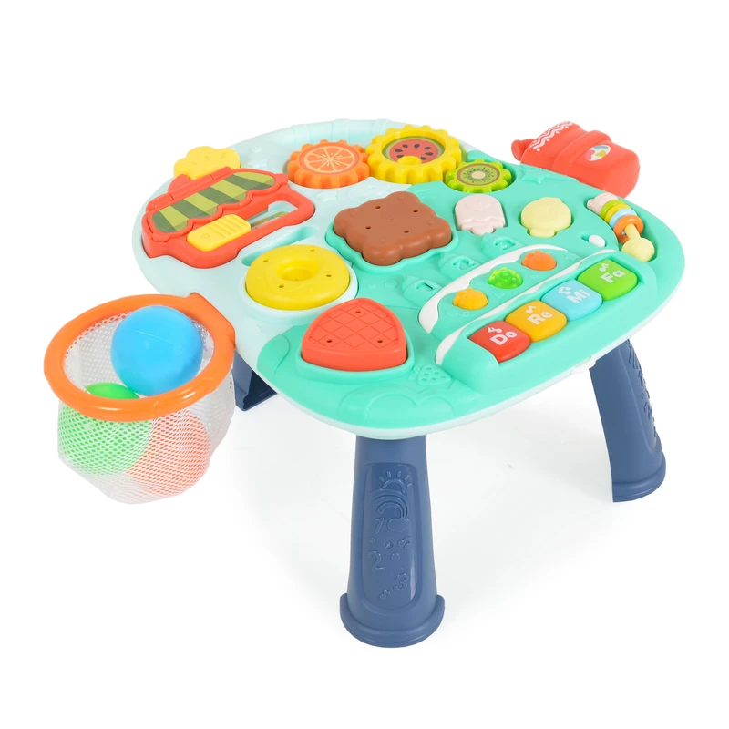 Играчка за прохождане 2в1 Basket blue