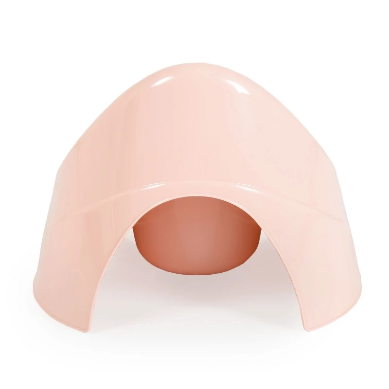 Гърне обикновено Zebra пастелно розов