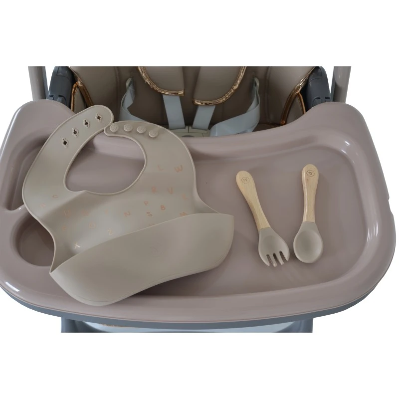 Стол за хранене с подарък Moni Lindo бежов