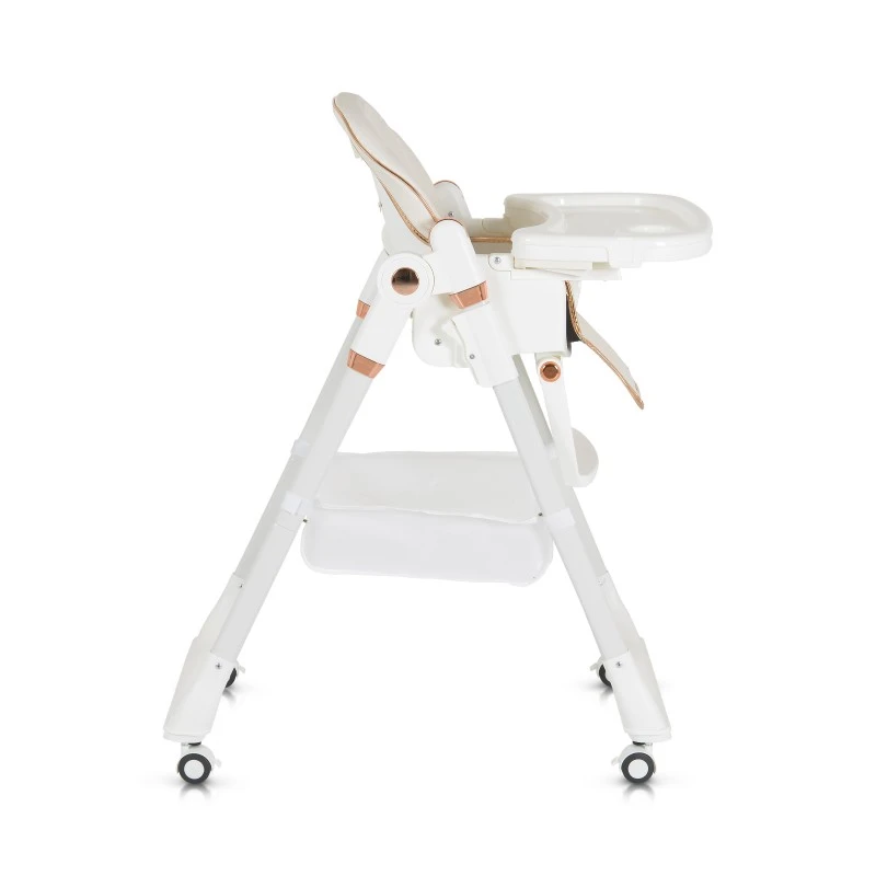 Стол за хранене с подарък Moni Lindo Бял