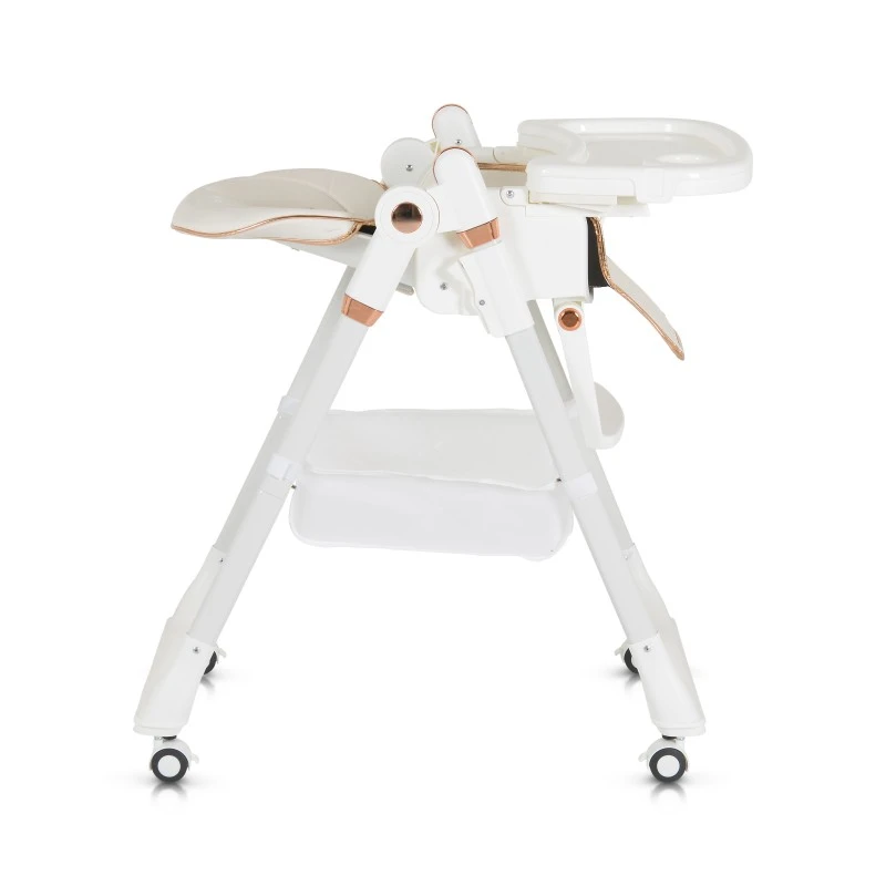 Стол за хранене с подарък Moni Lindo Бял