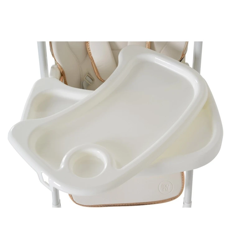 Стол за хранене с подарък Moni Lindo Бял