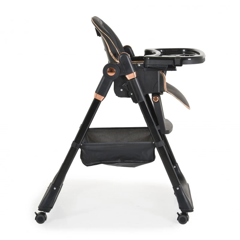 Стол за хранене с подарък Moni Lindo Черен