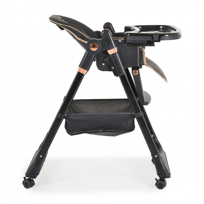 Стол за хранене с подарък Moni Lindo Черен