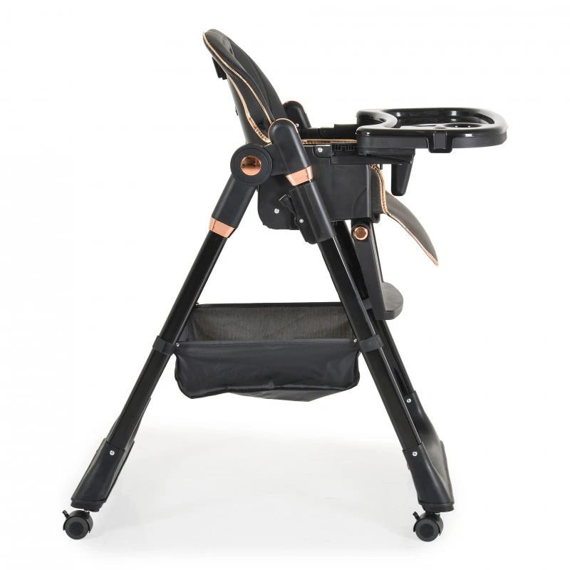 Стол за хранене с подарък Moni Lindo Черен