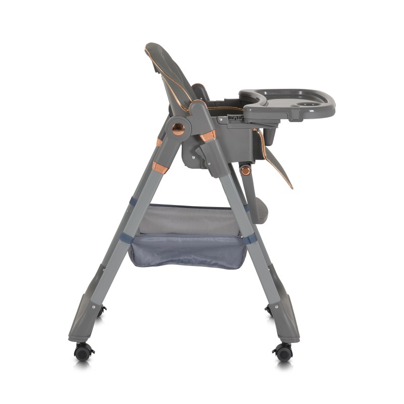 Стол за хранене с подарък Moni Lindo сив