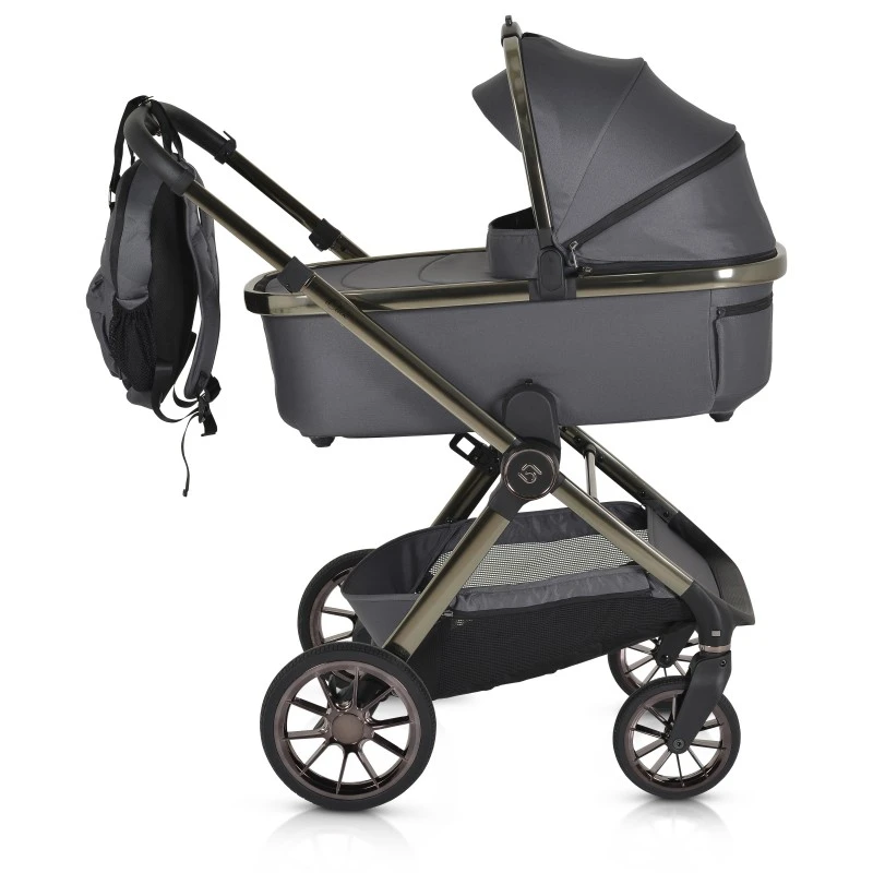 Комбинирана количка 2 в 1 iClick сив