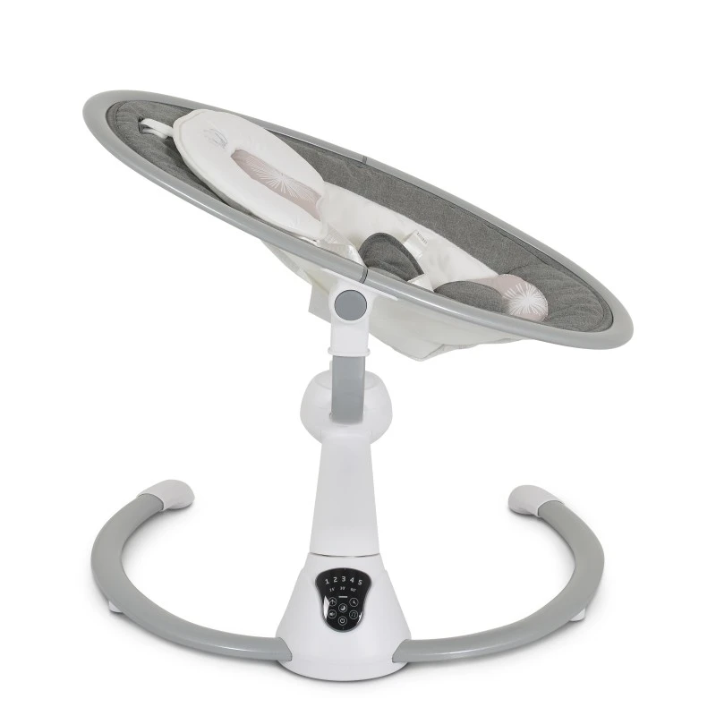 Електрическа люлка Cangaroo Cloud touch, Сив