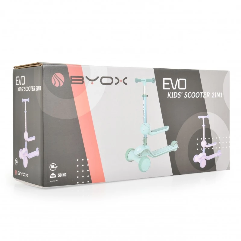 Тротинетка Evo Pink Byox