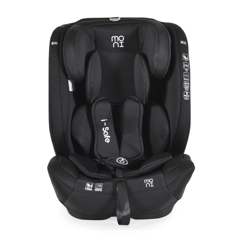 Стол за кола i-Safe 76-150cм черен