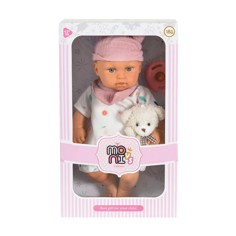 Кукла 30 cm Bear & Baby LS1255-10