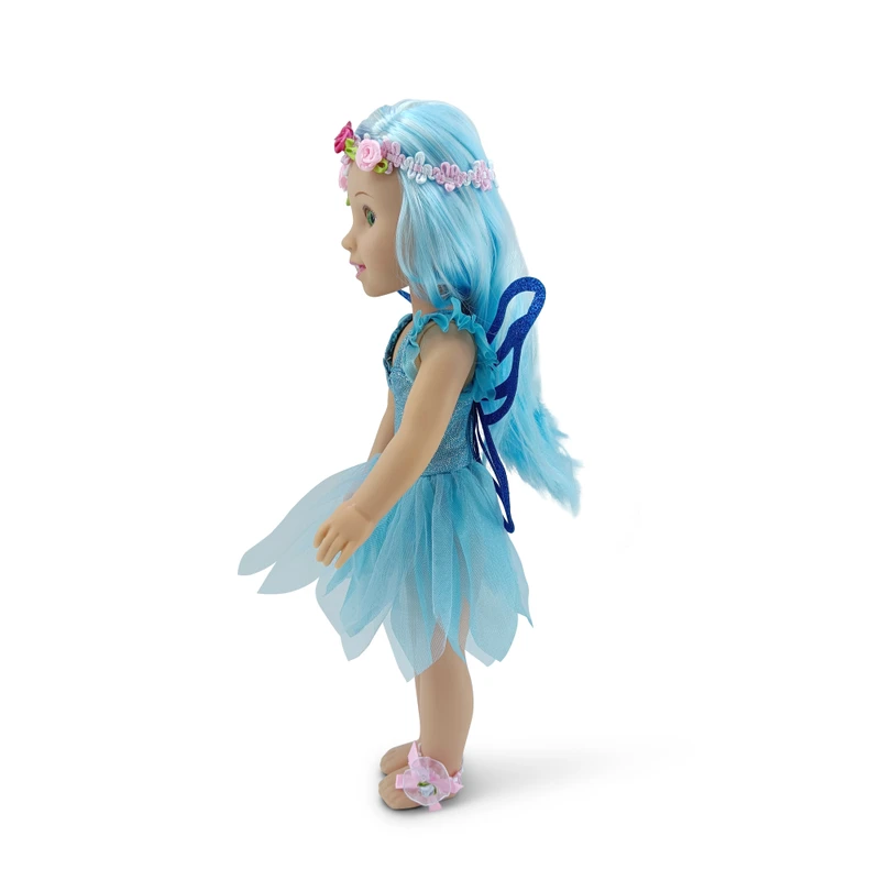 Кукла 38 cm Fairy Doll Sun, синя LS1502-3