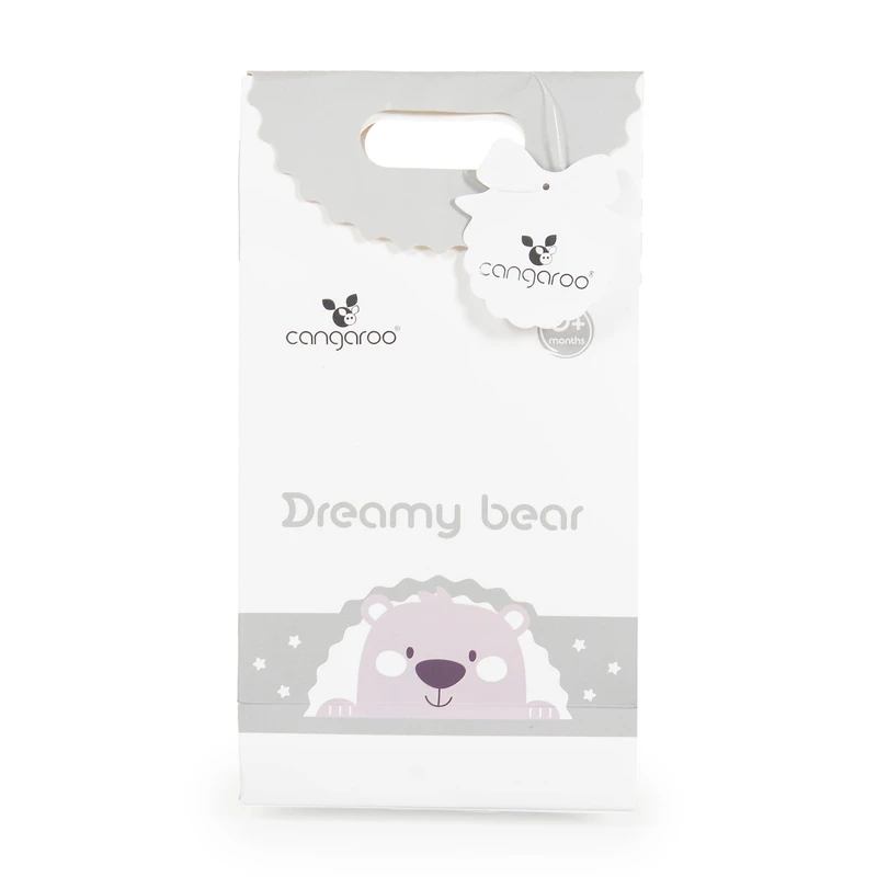Одеяло 75/100 cm Dreamy bear сив