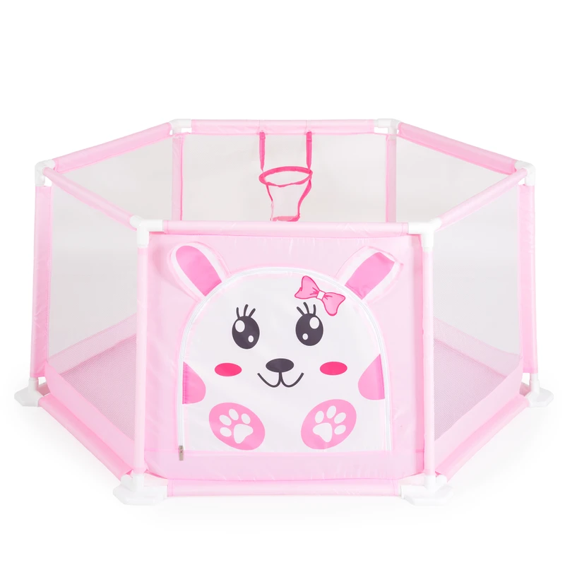Кошара за игра 146 cm с 50 топки pink - 7061B