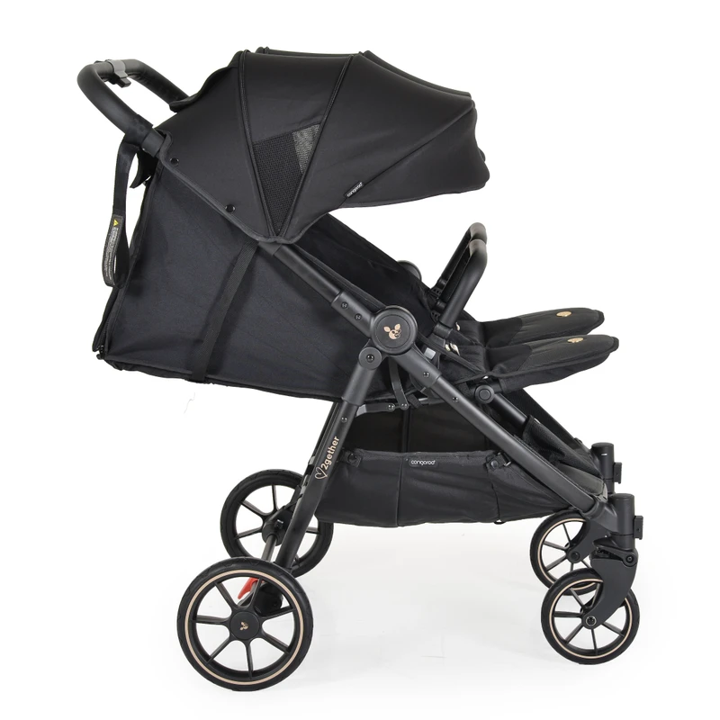 Количка за близнаци 2Gether Modern-Black