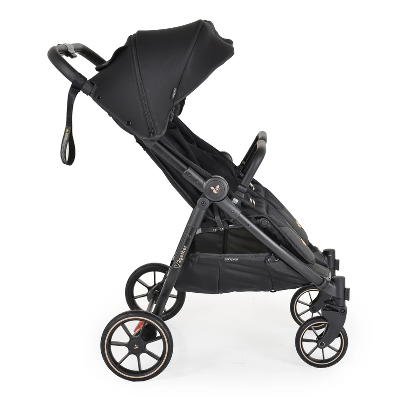 Количка за близнаци 2Gether Modern-Black