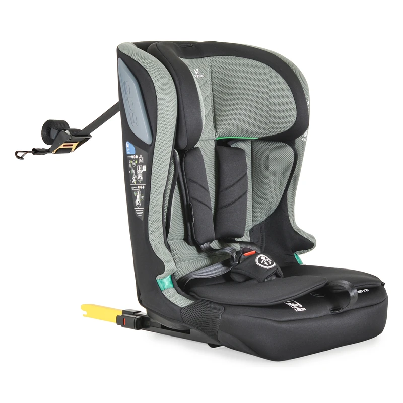 Стол за кола iDrive 76-150cм Twill-Green