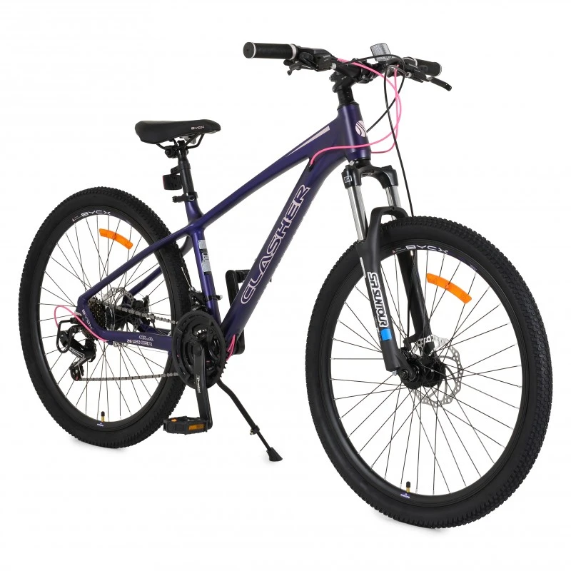 Велосипед със скорости alloy 26" Clasher Purple