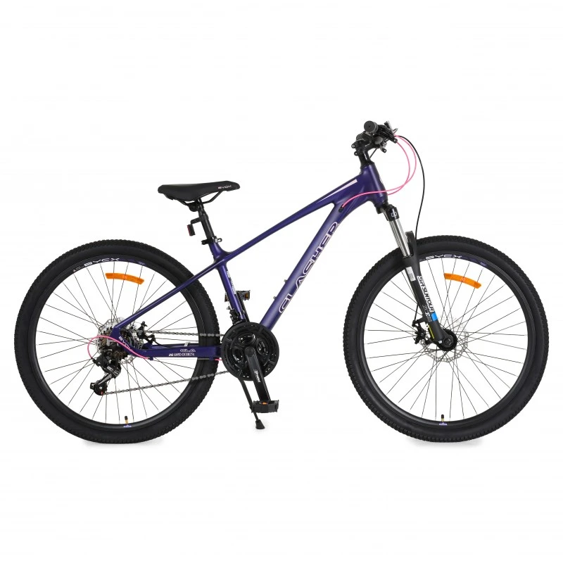 Велосипед със скорости alloy 26" Clasher Purple
