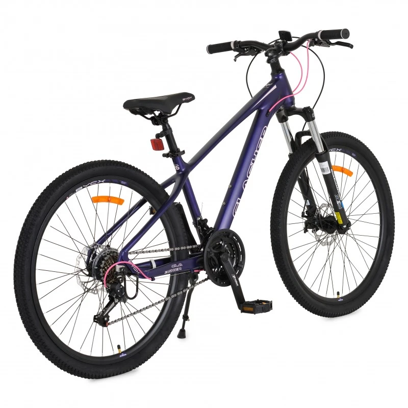 Велосипед със скорости alloy 26" Clasher Purple