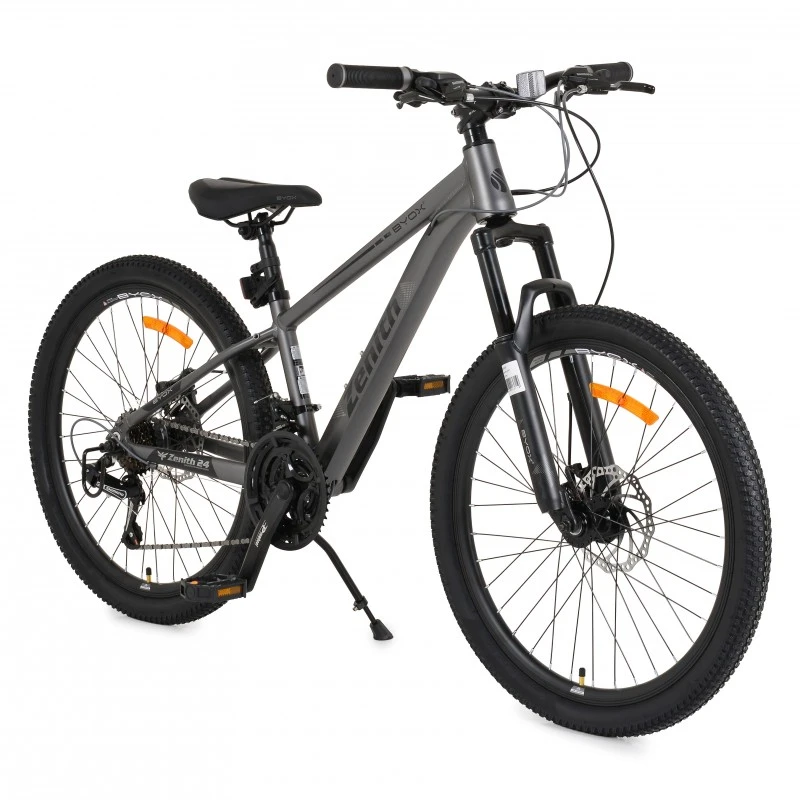Велосипед със скорости alloy 24" Zenith Grey