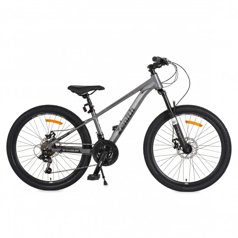 Велосипед със скорости alloy 24" Zenith Grey