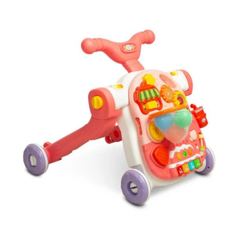 Играчка за прохождане 5в1 Modo-HE0813 pink