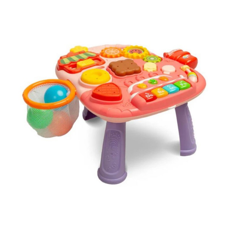 Играчка за прохождане 5в1 Modo-HE0813 pink