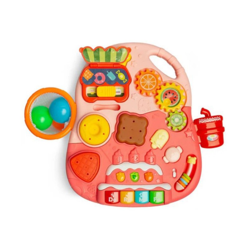 Играчка за прохождане 5в1 Modo-HE0813 pink