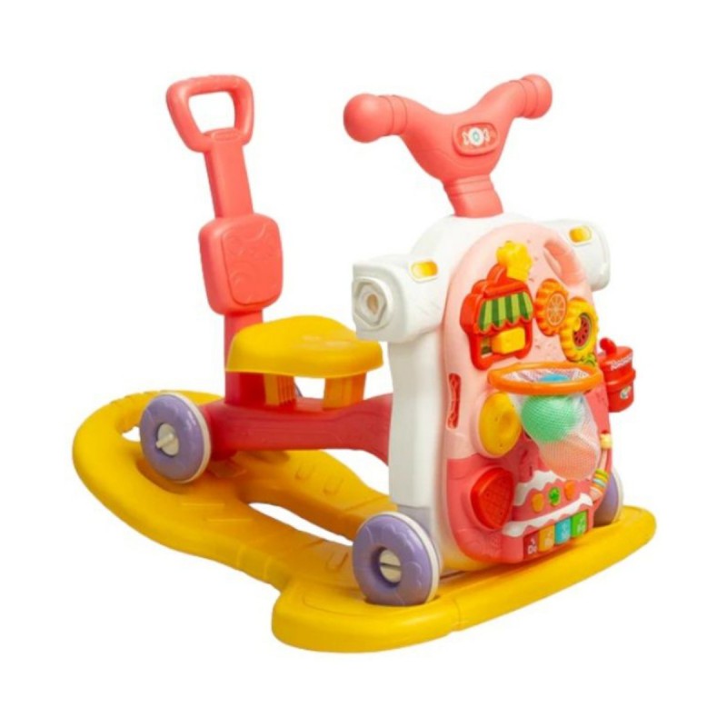 Играчка за прохождане 5в1 Modo-HE0813 pink