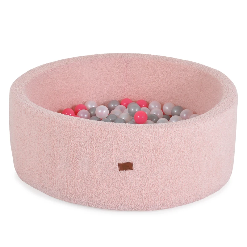 Мек басейн Boucle с 200 топки Light-Pink