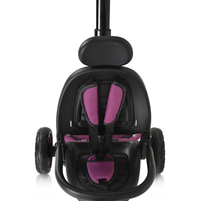 Триколка Byox Explore Сгъваемо кормило, Лилав