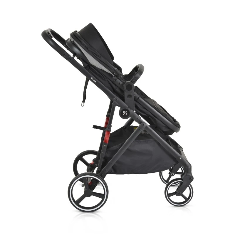 Комбинирана количка 2 в 1 Moni Marbella черен