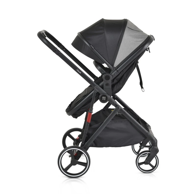 Комбинирана количка 2 в 1 Moni Marbella черен