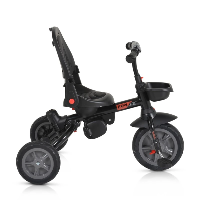 Триколка Byox Explore Сгъваемо кормило, Сив