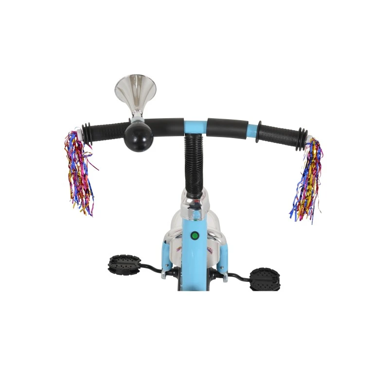 Триколка Byox Bonfire със светещи гуми, Син