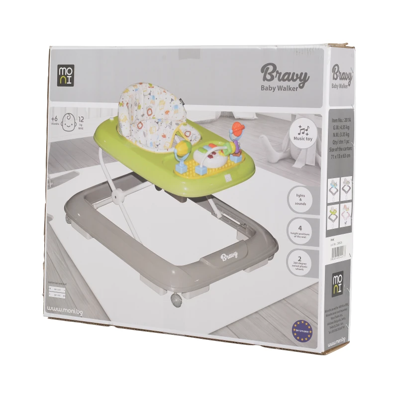 Проходилка Bravy Moni Сив