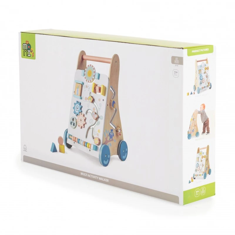 Дървена играчка за прохождане 2115