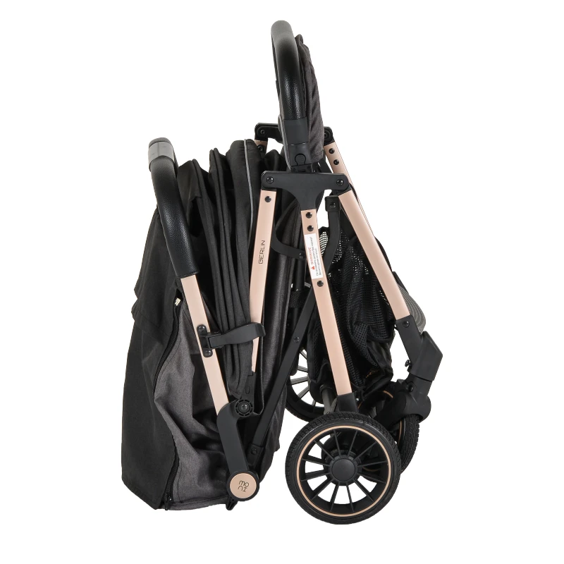 Детска лятна количка Berlin Premium черен