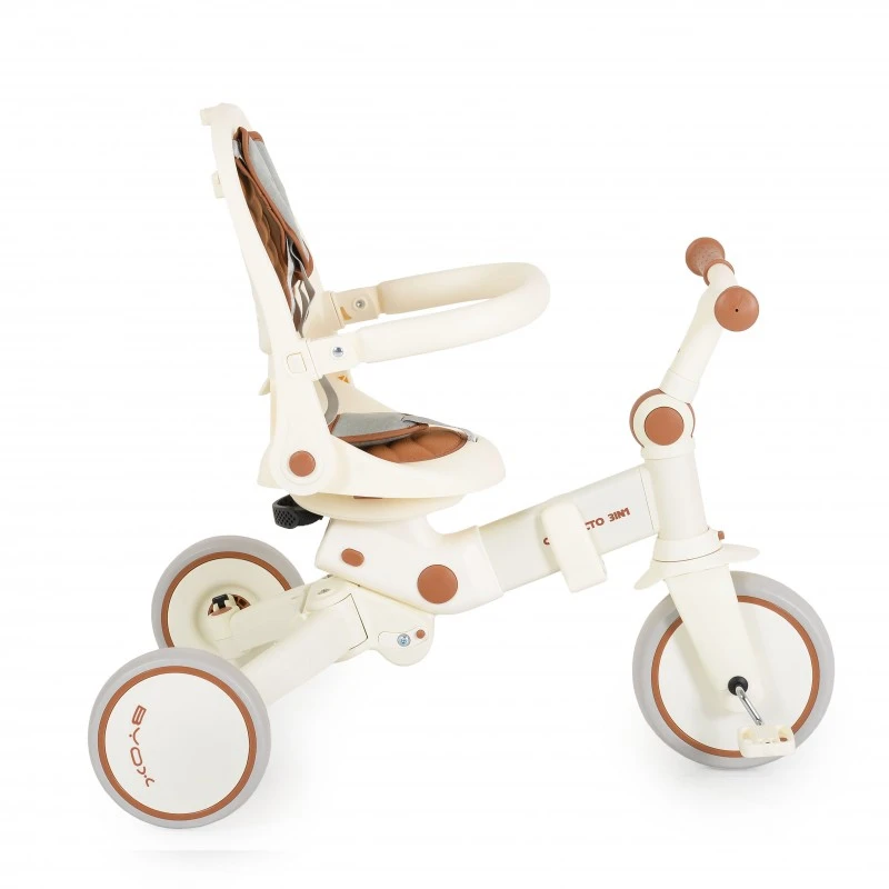 Детска триколка сгъваема Compacto 3в1, бежов