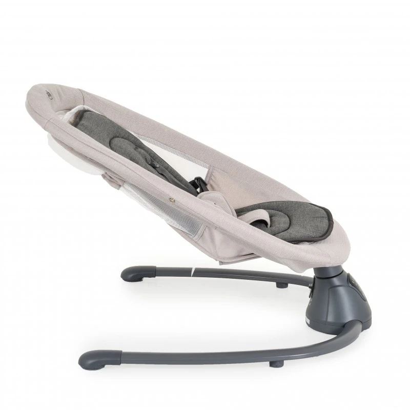 Електрическа люлка Zara, светлосив