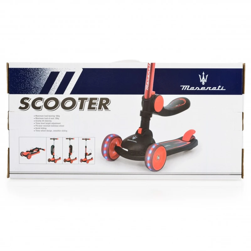 Тротинетка Maserati, червен
