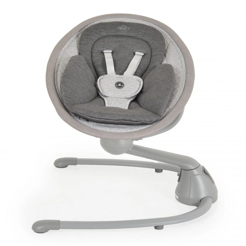 Електрическа люлка Cloud Premium, светлосив