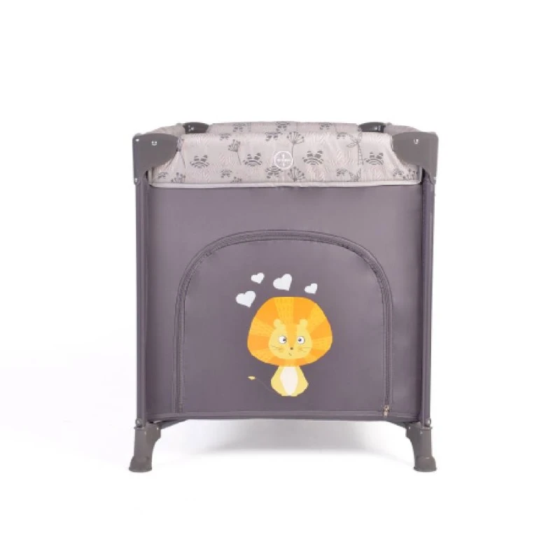 Детска кошара Cangaroo, Africa, сив, 0 месеца +