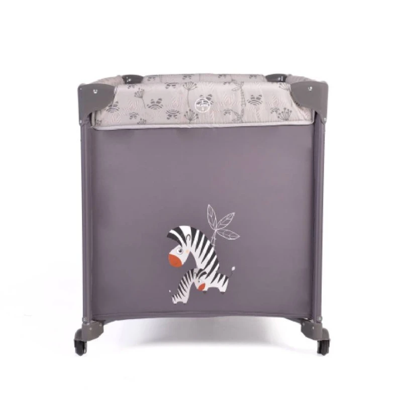 Детска кошара Cangaroo, Africa, сив, 0 месеца +