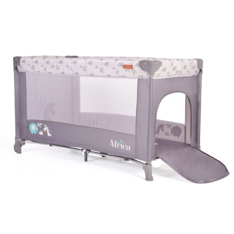Детска кошара Cangaroo, Africa, сив, 0 месеца +