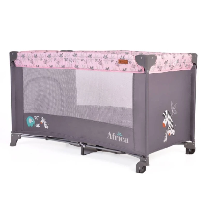 Детска кошара Cangaroo, Africa, розов, 0 месеца +