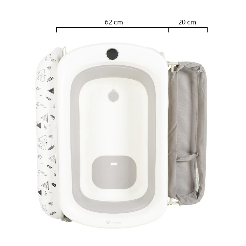 Бебешка вана с повивалник 2в1 Cangaroo Garda