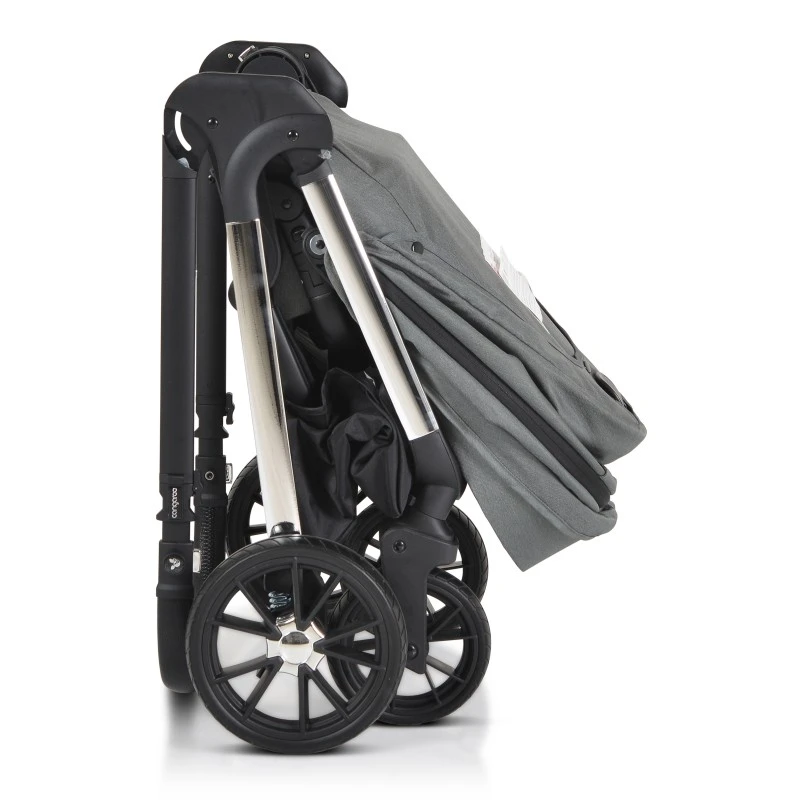 Комбинирана количка 3 в 1 Cangaroo Empire, Тъмносив